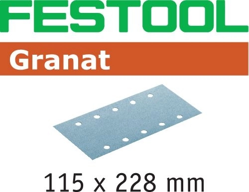 Abrasifs FESTOOL STF 115X228 P240 GR - Boite de 100 - 498951