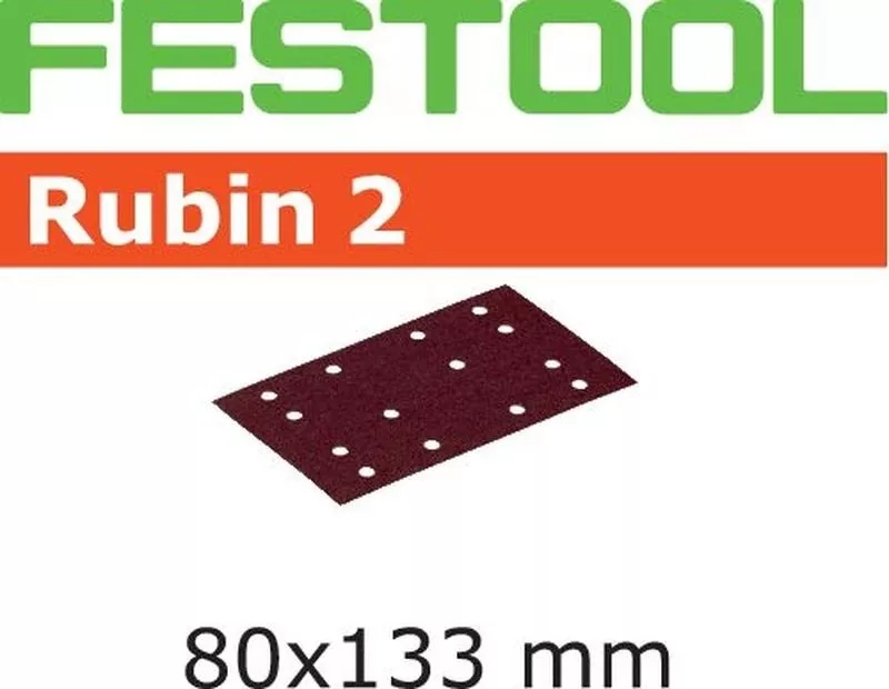 Abrasifs FESTOOL STF 80X133 P80 RU2 - 5 pièces0 - 499048