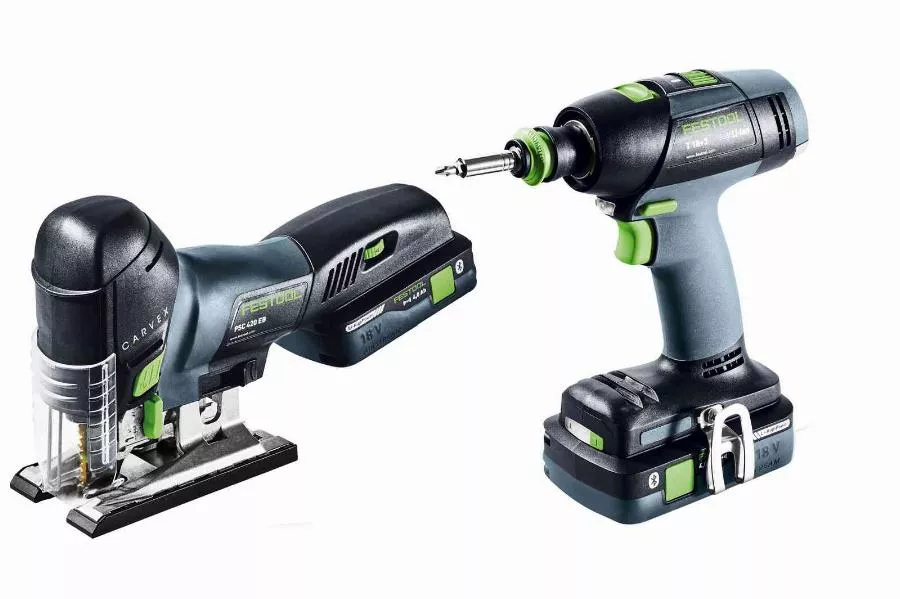Set de montage sans fil FESTOOL T 18+3/PSC 420 HPC I-Set - 577630 Set de montage sans fil FESTOOL T 18+3/PSC 420 HPC I-Set - 577630