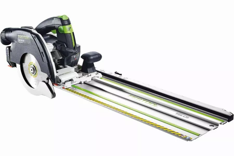 Scie circulaire FESTOOL à capot basculant sans fil HKC 55 EB-Basic-FSK 420 - Sans batterie, ni chargeur - 576172