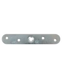 Platine de fixation sur chant axe 12mm Staral plus MANTION pour portes bois 400kg - 0056  