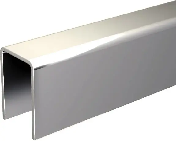 Rail acier galvanisé MANTION - 25x17 - Profil U - 1109/300