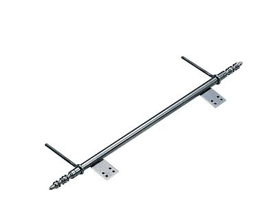 Fiche lame et lacet DUBOIS SAS - Fer - Fût Ø13 mm  - Lacet 80 mm - L.452 mm - 404007