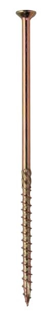 Vis charpente tête fraisée T30 6x120 zingué bichromaté FISSAGI - Boite 100 - 92003