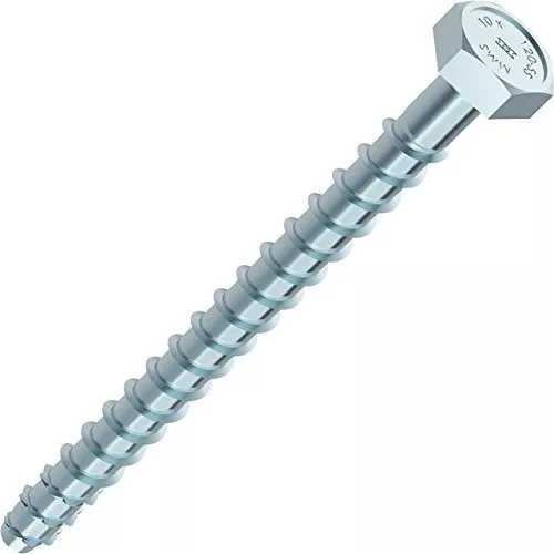 Boite de 25 Vis Multi Monti 12x120 mm HECO - Tête hexagonale - ép.max 45 mm - Perçage 10 mm - 48413 Boite de 25 Vis Multi Monti 12x120 mm HECO - Tête hexagonale - ép.max 45 mm - Perçage 10 mm - 48413