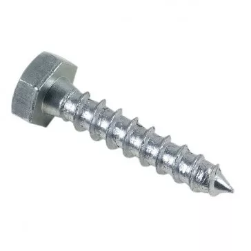 Tirefond LENNIE - Zingué blanc - Ø10x160 - boite de 50 - TIR1016002B Tirefond LENNIE - Zingué blanc - Ø10x160 - boite de 50 - TIR1016002B
