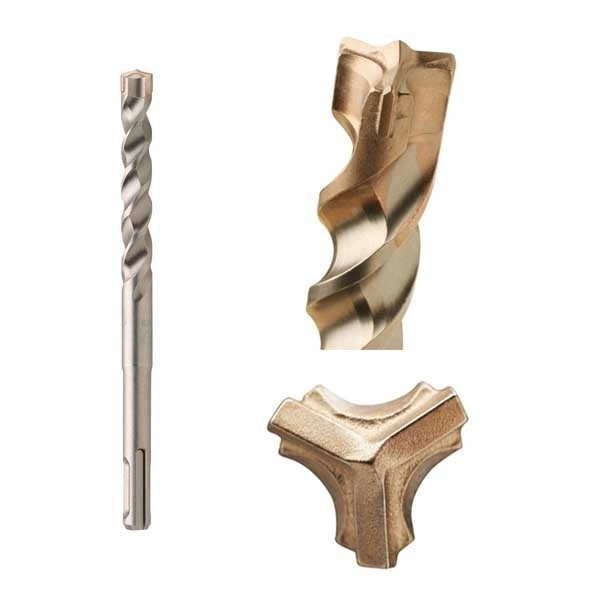 Foret percussion DIAGER - série Booster Plus - Compatible SDS+ - lg 250x310 mm - Ø9mm - 113D09L0310