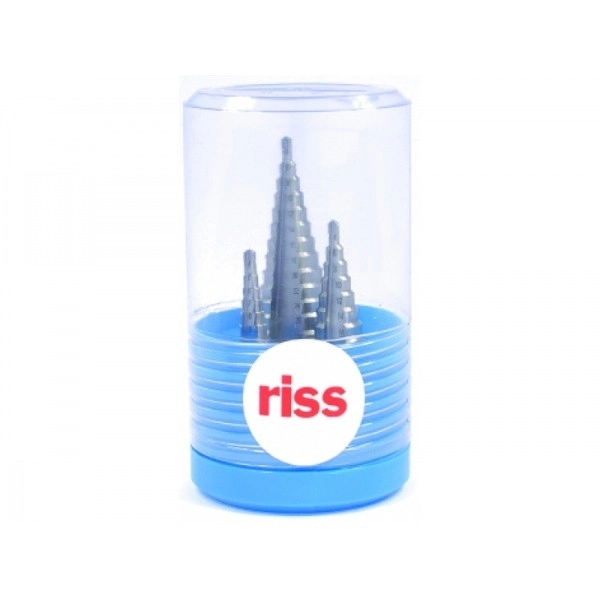 Coffret de 3 fraises HSS étagées RISS acier M2 3222V - C003Q3090