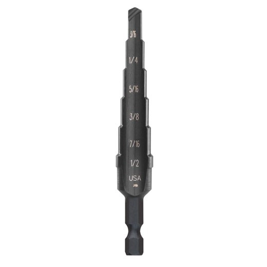 Foret étagé Ø 4 à 20 mm MILWAUKEE - Pas de 2 mm - 48899320