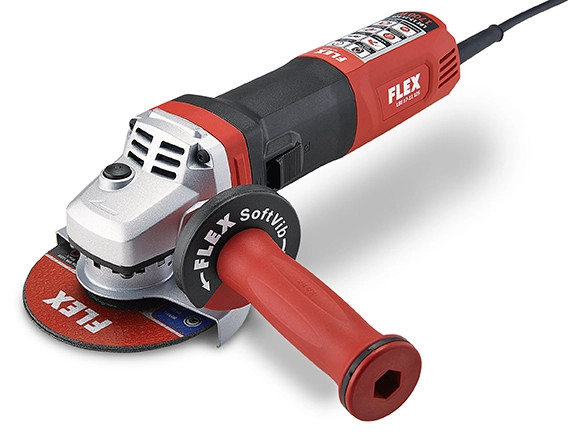 Meuleuse d’angle 1700 watts avec frein + vitesse variable Ø125 mm LBE 17-11 125 FLEX - avec accessoires - 447668 Meuleuse d’angle 1700 watts avec frein + vitesse variable Ø125 mm LBE 17-11 125 FLEX - avec accessoires - 447668
