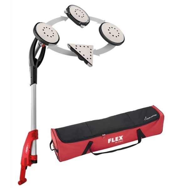 Girafe GE7 + housse + 3 têtes de ponçage FLEX - 920223 Girafe GE7 + housse + 3 têtes de ponçage FLEX - 920223