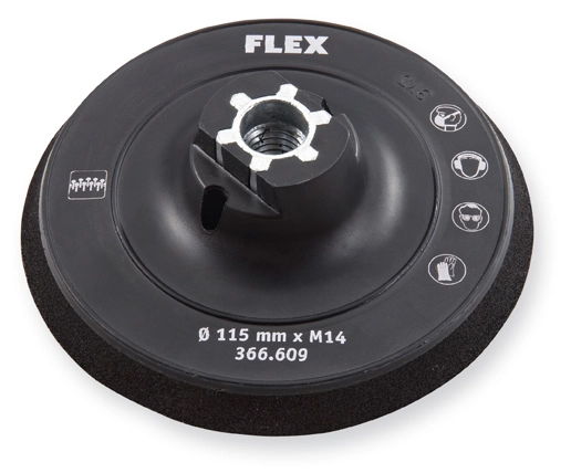 Plateau velcro BP-M II Ø115 M14 FLEX - 503754 Plateau velcro BP-M II Ø115 M14 FLEX - 503754