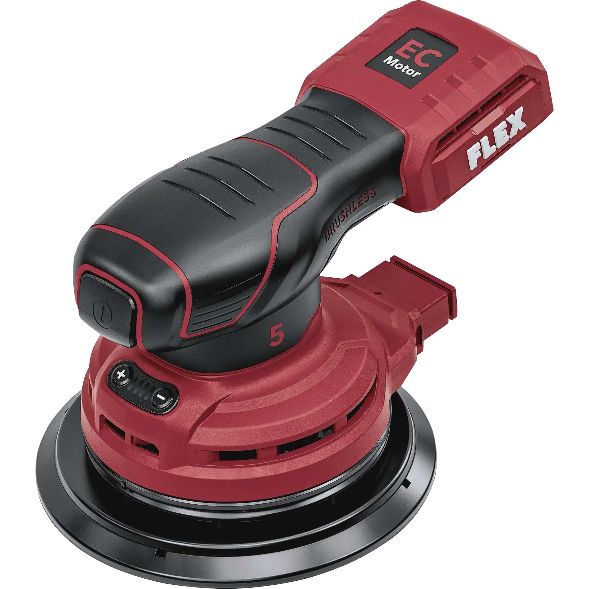 Ponceuse excentrique sur batterie avec réglage de la vitesse de rotation 18 V ORE 5-150 18-EC C - FLEX - sans batterie, ni chargeur - 534186