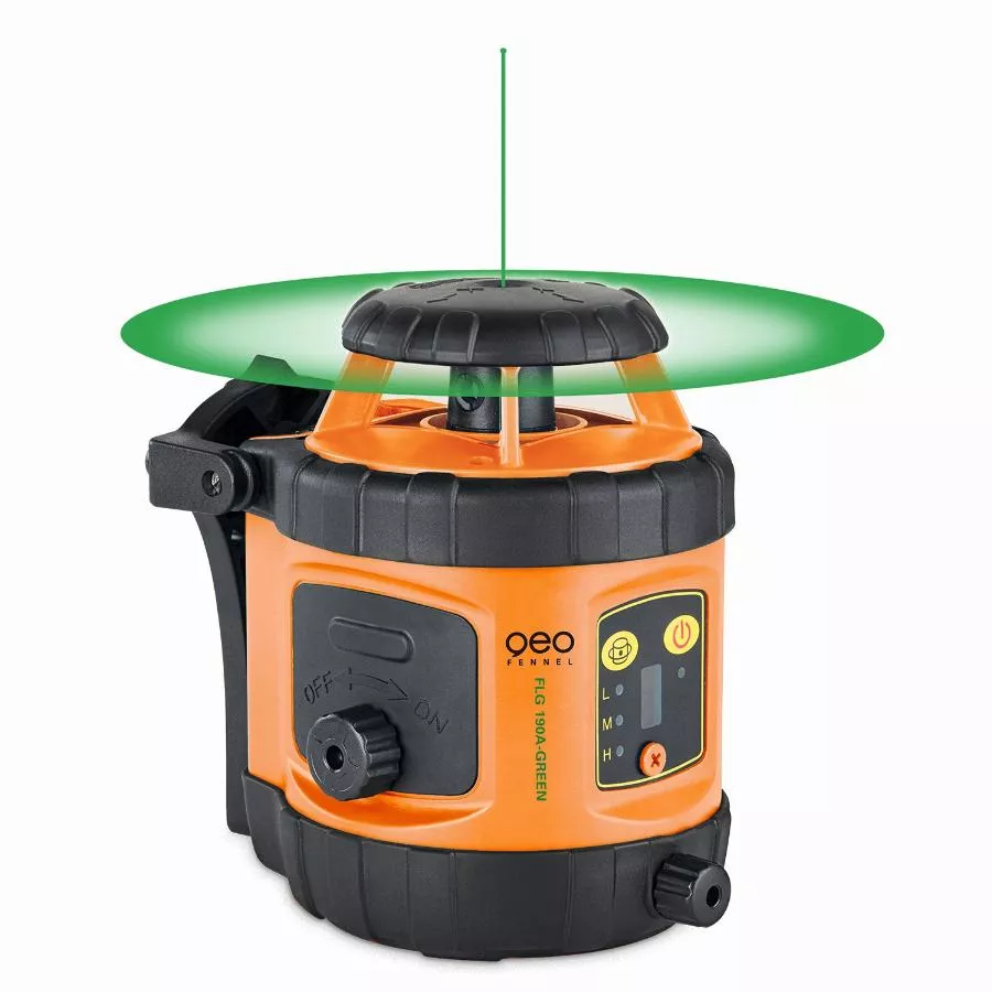 Pack laser rotatif FL 190A-Green + trépied BT + mire TN 14 GEO FENNEL - 292195-S01