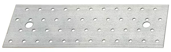Platine multi-trous 240x80x2 Galva Alberts - 332006 Platine multi-trous 240x80x2 Galva Alberts - 332006