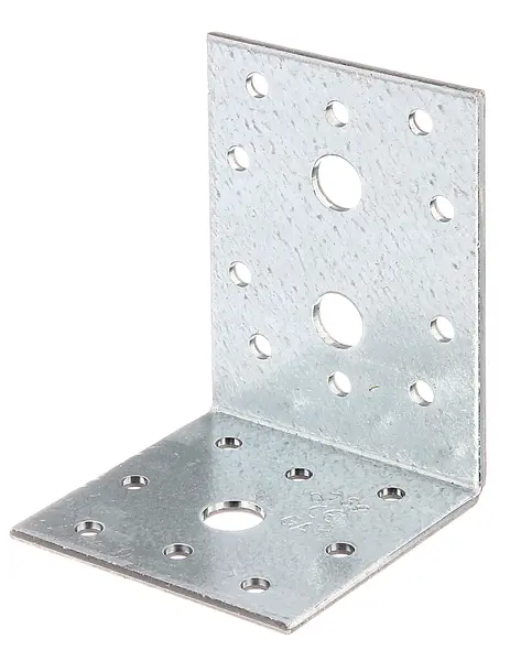 Equerre inégale d'assemblage 60x80x60 Galva Alberts - 334352