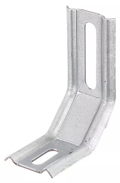 Equerre 3 pans 45 degrés 55x72x30 Galva Alberts - 341343 Equerre 3 pans 45 degrés 55x72x30 Galva Alberts - 341343