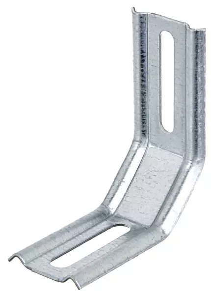 Equerre 3 pans 45 degrés 70x72x30 Galva Alberts - 341350