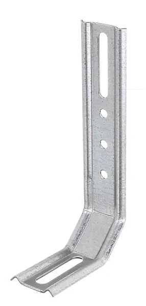 Equerre 3 pans 45 degrés 140x72x30 Galva Alberts - 341404