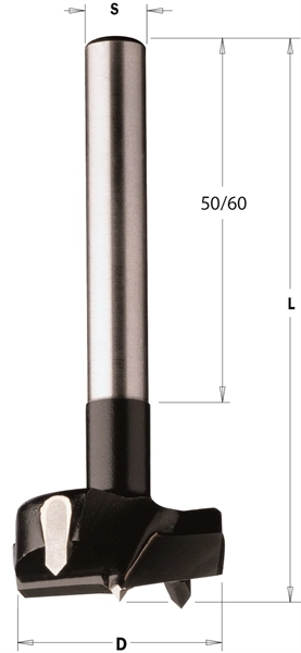 Mèche à façonner FOREZIENNE - Ø 35 mm x 90 mm - CMT51235011
