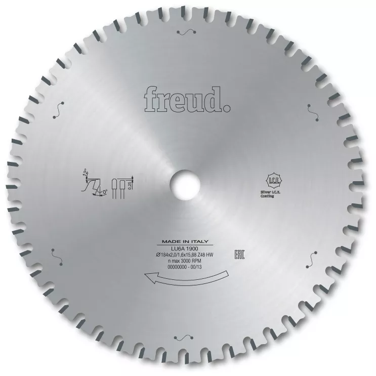 Lame de coupe à sec pour métaux ferreux FREUD - Ø230 2,2/1,8 AL30 Z48 TD - F03FS05348 -LU6A 0600