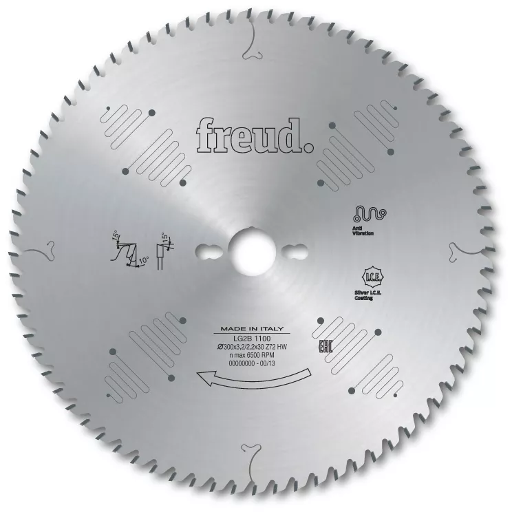 Lame pour panneaux en bois/contreplaqués FREUD - Ø350 3,5/2,5 AL30 Z84 BA - F03FS07569 -LG2B 1600