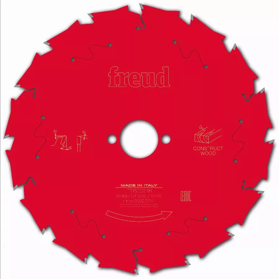 Lame pour scie circulaire portative FREUD - Ø210 2/1,3 AL30 Z16 BA 18° - F03FS09794 -FR15C001H