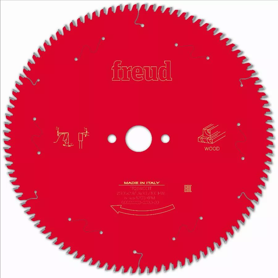 Lame pour scie circulaire portative FREUD - Ø305 2,8/1,8 AL30 Z100 BA 5° - F03FS09787 -FR29W001T Lame pour scie circulaire portative FREUD - Ø305 2,8/1,8 AL30 Z100 BA 5° - F03FS09787 -FR29W001T