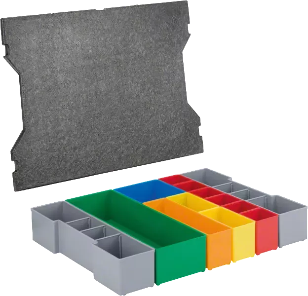 Set 13 casiers BOSCH Inset-Box pour L-BOXX 102 - 1600A016N8