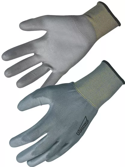 Gant polyester Gris enduit PU Gris - SINGER - NYM713PUG