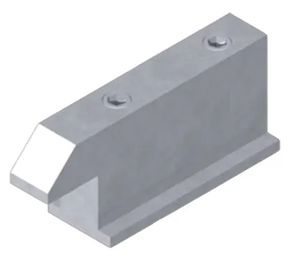 Gâche vis pression brute LA CROISEE DS - 2293-000