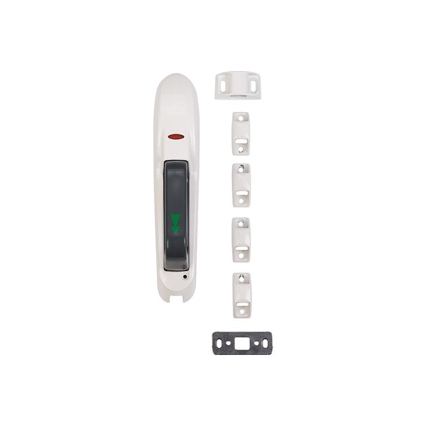 Crémone Defy Blanc percée gauche LA CROISÉE DS - sans tringle - DS5211-G036
