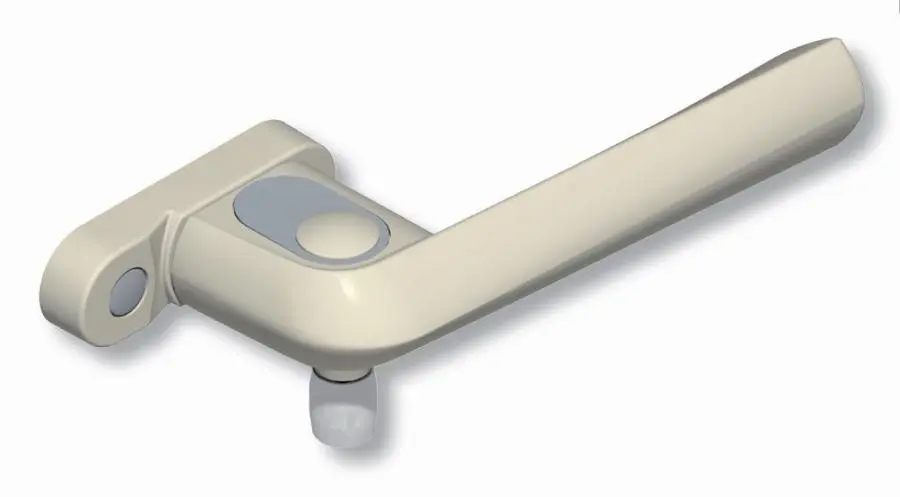 Poignée à olive DIEZ 7150 LA CROISÉE DS - réversible blanc - DS7150-036