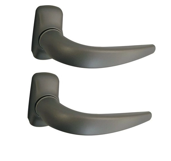 Béquille double Horus Midi 2053I FAPIM Carré 8 mm - Noir 9005 - 2053_37