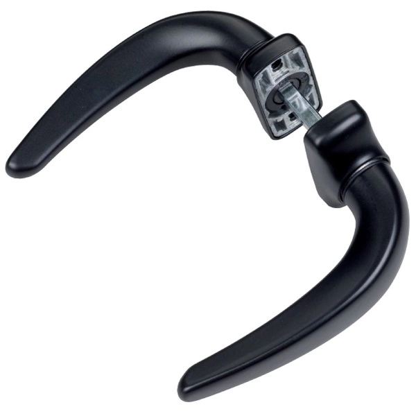 Bequille double horus noir 9005 - 2051I