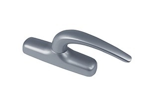 Crémone double fourche Nefer midi FAPIM - gris 9006 - 0787BI-G5