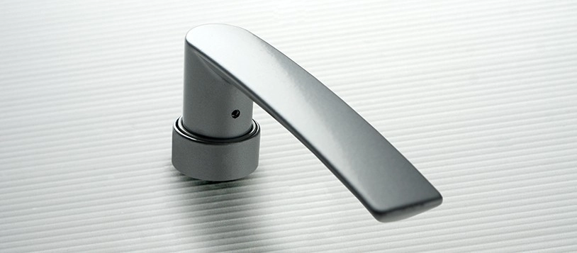 Béquille FAPIM Iris - Pour poignée de fenêtre avec mécanisme 0520 - Entraxe 21,5 mm - 0500A_G5 - Gris G5 9006