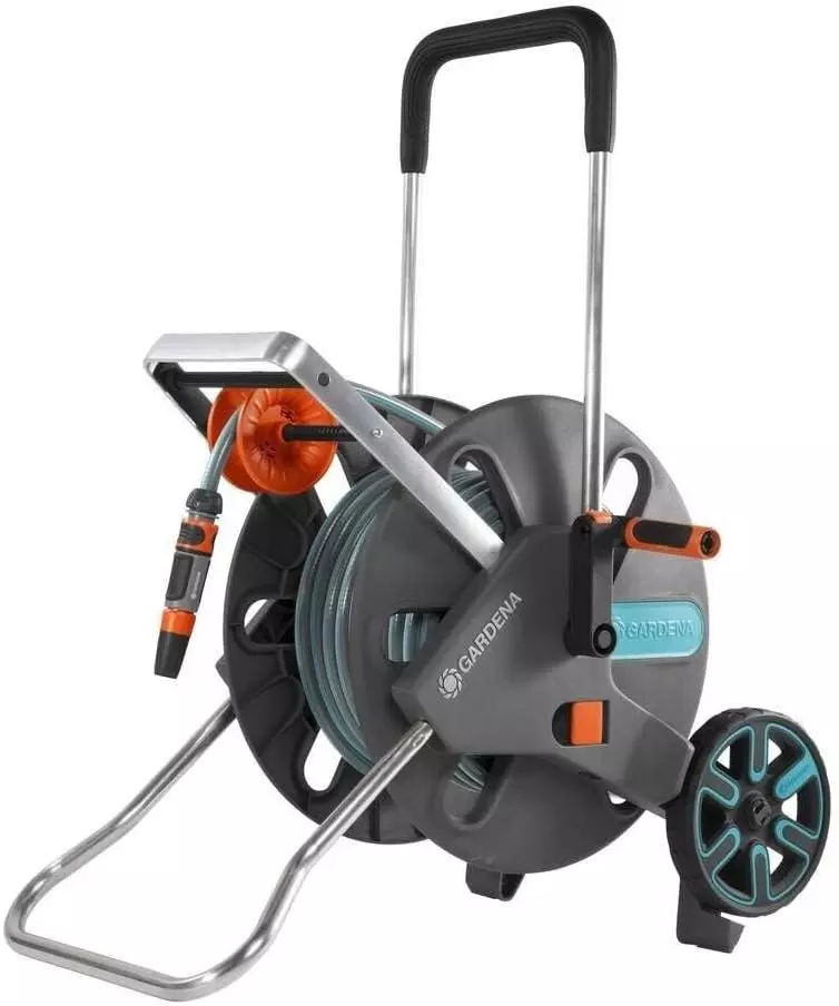 Dévidoir sur roue CleverRoll L Easy équipé, enrouleur de tuyau - 30 m - GARDENA - 18522-26 Dévidoir sur roue CleverRoll L Easy équipé, enrouleur de tuyau - 30 m - GARDENA - 18522-26