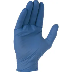 BOITE DE 100 GANTS EN NITRILLE T. XXL 10/11 USAGE UNIQUE EN374