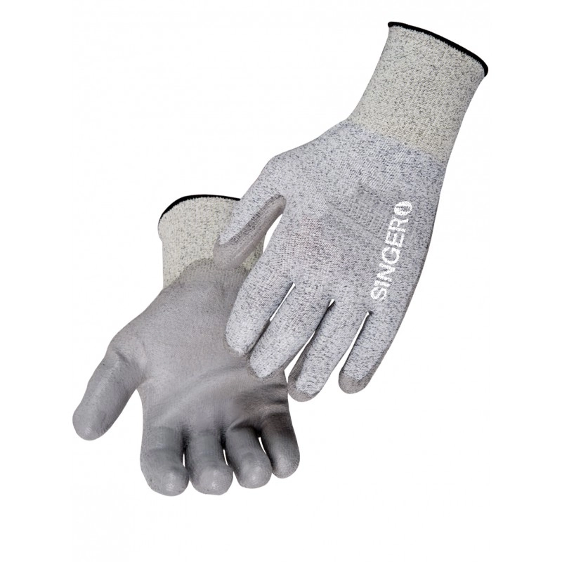 Gants SINGER PEHD - Protection coupure - Paume enduite polyuréthane - Taille 09 - PHD135PU09