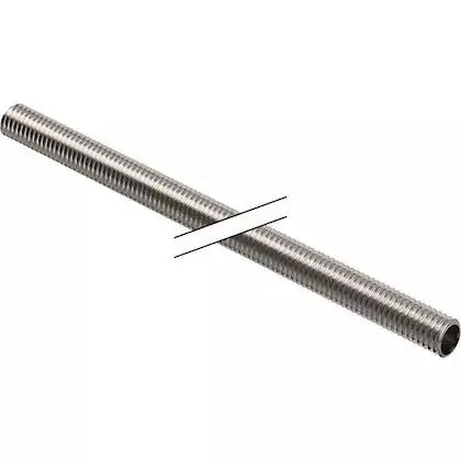 Tube fileté zingué galvanisé GEBERIT G.1/2" - 362.852.26.1