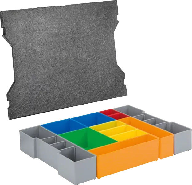 Set 12 casiers BOSCH Inset-Box pour L-BOXX 102 - 1600A016N9