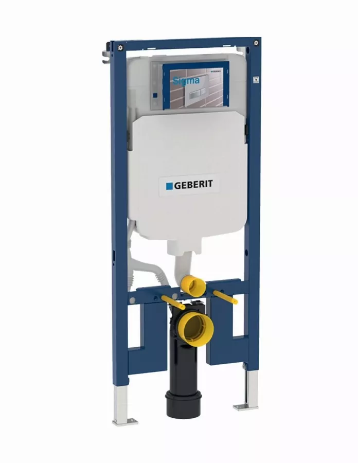 Bâti-support Duofix Sigma 8 GEBERIT pour WC suspendu 114 cm - réservoir à encastrer - 111.796.00.1