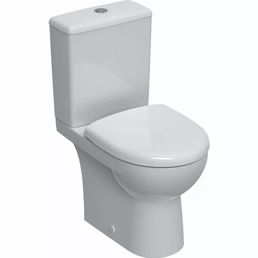 Pack WC au sol Renova compact GEBERIT avec abattant - 501.859.00.1