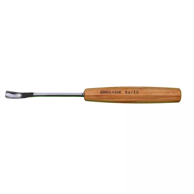 Gouge de sculpteur demi creuse forme cuillère 10 mm - EMILE PEYRON - 168a10