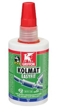 Résine d'étanchéité Easyfit Kolmat agrée gaz GRIFFON flacon 50 ml - 6150321