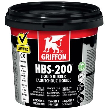 Caoutchouc liquide HBS-200 pour étanchéité GRIFFON pot 1L - 6308866