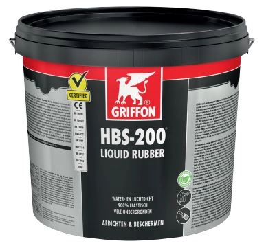 Caoutchouc liquide HBS-200 pour étanchéité GRIFFON seau 16 L - 6309018