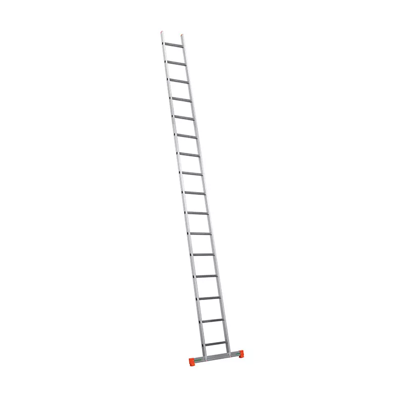 Echelle simple alu FACAL 16 échelons Haut. travail 5.95 m Genia Barre stab. - GS500/B