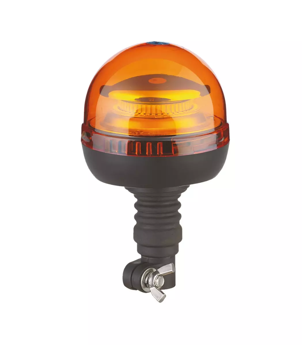 Girophare LED homologué sur tige - 12/24V - AUTOBEST - 258161 Girophare LED homologué sur tige - 12/24V - AUTOBEST - 258161